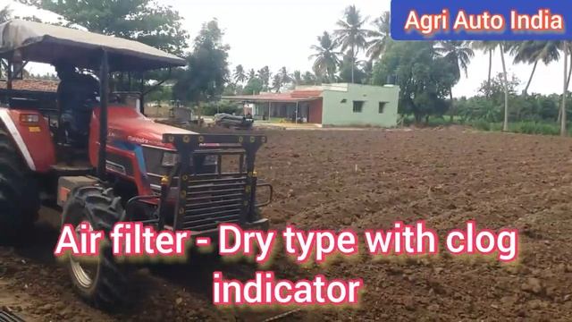 Mahindra Arjun Nova 605 DI-i specification / with 42. blades Rotovator performance смотреть онлайн