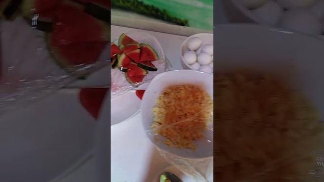 Мальдивы, остров Ukulhas. Завтрак в отеле смотреть онлайн