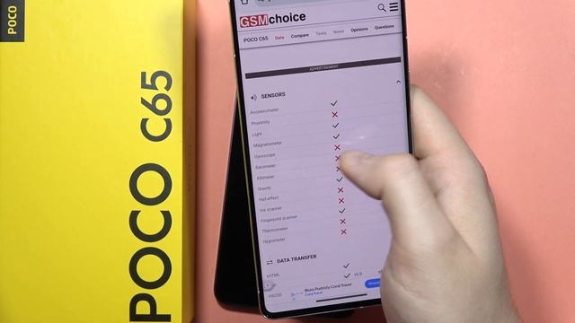 Does POCO C65 Have Gyroscope #pocophone