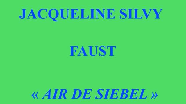 Jacqueline Silvy Faust Romance de Sièbel смотреть онлайн