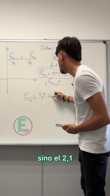 CÁLCULO Fuerza de REACCIÓN ELÉCTRICA✏️ #fisica #carga #electron #Fuerza #Coulomb #Ecuacion #viral смотреть онлайн