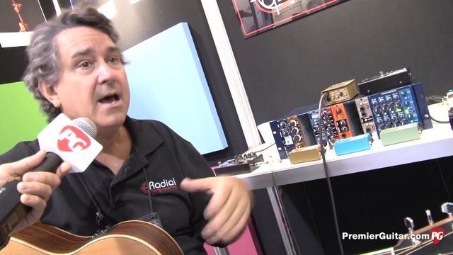 NAMM '13 - Radial Engineering PZ-DI and Voco-Loco Demos смотреть онлайн