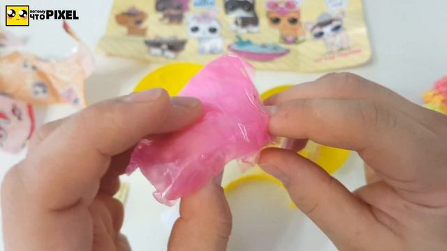 РАДУЖНЫЙ ЛОЛ сюрприз !RAINDOW LOL surprise ! ИЗ ШАРИКОВОГО ПЛАСТИЛИНА Самодельные Шарик LOL #Куклы смотреть онлайн