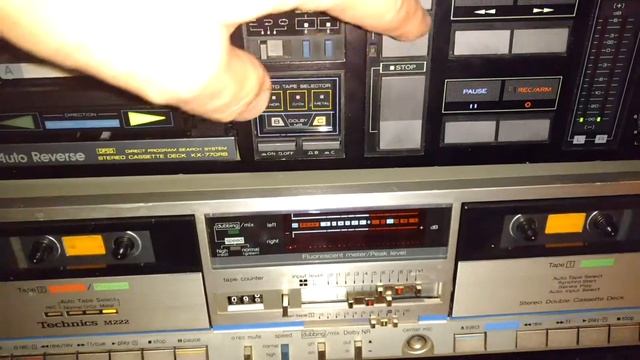 Magnetofon deck Kenwood KX-770RB wygląd i działanie смотреть онлайн