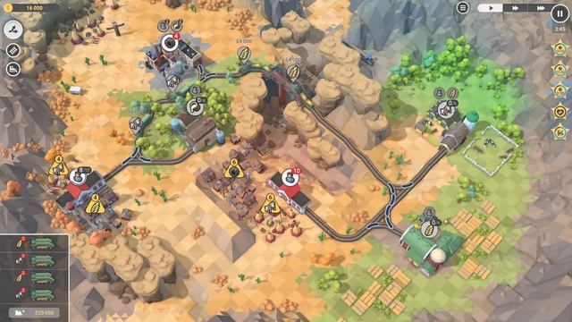 #4 The Canyon - Train Valley 2 Walkthrough / Прохождение смотреть онлайн