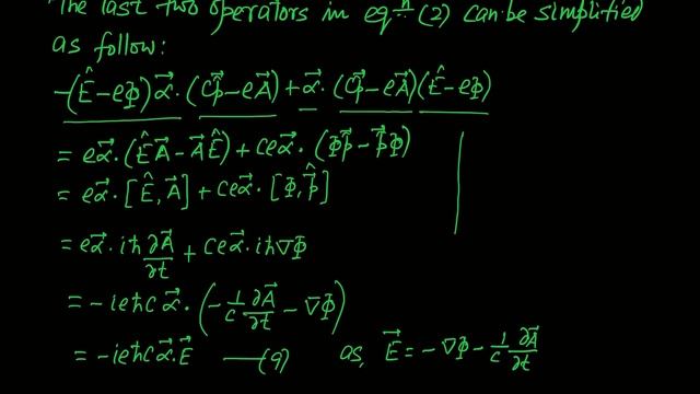Quantum Mechanics- Relativistic Quantum Mechanics : Dirac Equation in EM-Field / Magnetic Moment смотреть онлайн
