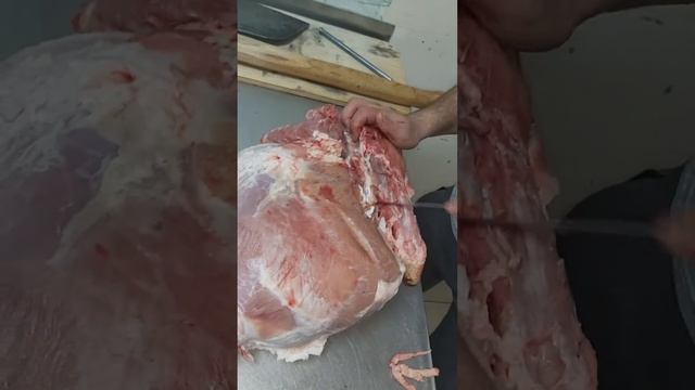 Обвалка свинного окорока смотреть онлайн