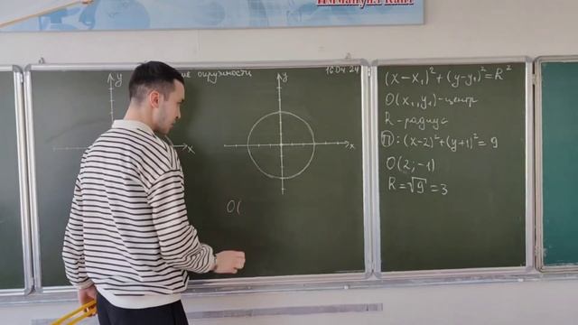 Уравнение окружности смотреть онлайн