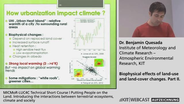 Biophysical effects of land-use and land cover changes, Part II смотреть онлайн