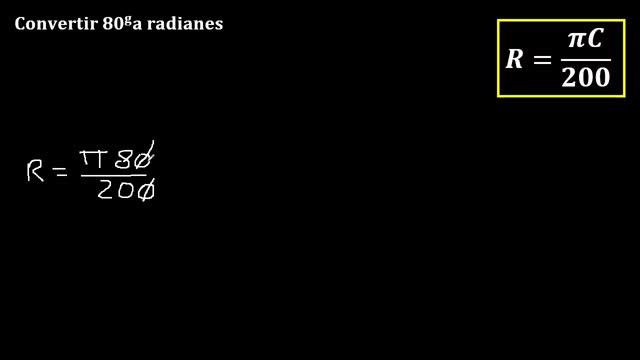 80 Centesimales A Radianes - Convertir De Grado Centesimal A Radian  - Ejemplo 15