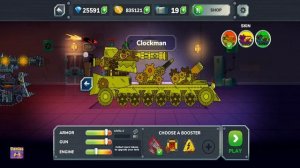 «GERAND TANKS» STURMMAUS BOSS  VS «TANK BATTLE» ALL TANK BOSS ANDROID GAMEPLAY HD