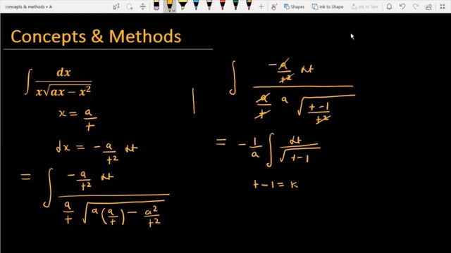 integrate '[1/(x.sqrt(ax-x^2))]' || integrate '[1/(xroot(ax-x^2))]' || integrate 1/ root ax-x^2 смотреть онлайн