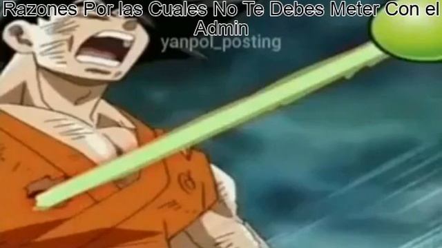 Lanzaguisantes Vs Goku