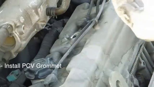 Replace the PCV Valve on a 1999 Toyota Camry смотреть онлайн