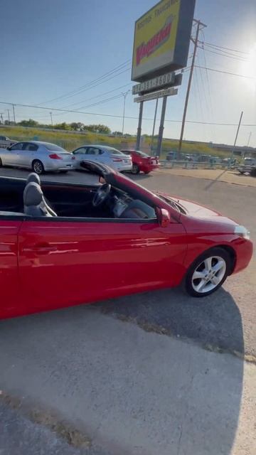 Convertible Toyota #solara #camry #toyotacamry #convertible #redcar смотреть онлайн