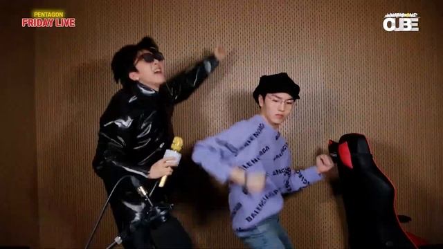 [Eng Sub] 191227 PENTAGON Midnight Special Stage - HandClap By Hui & Kino