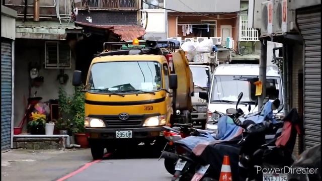 新北市垃圾車#2 板橋區A09路線 295-UM(代收293-UM)沿線收運
