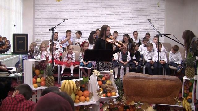 Дитяче служіння, день Подяки. церква "Осанна" м.Чернівці 20.10.2019р смотреть онлайн