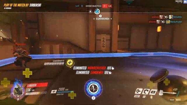 Overwatch - HOTM - Reinhardt - Hanamura / i5-6500 / Asus Strix GTX 970 4GB Overclocked смотреть онлайн
