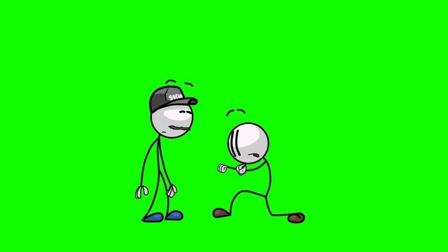 Henry Stickmin (Falcon, paw!) Green Screen смотреть онлайн