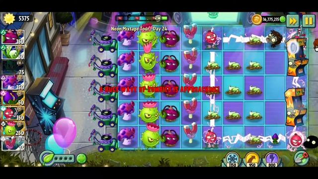 Plants vs Zombies 2 | Adventure | NEON MIXTAPE TOUR DAY 24 смотреть онлайн