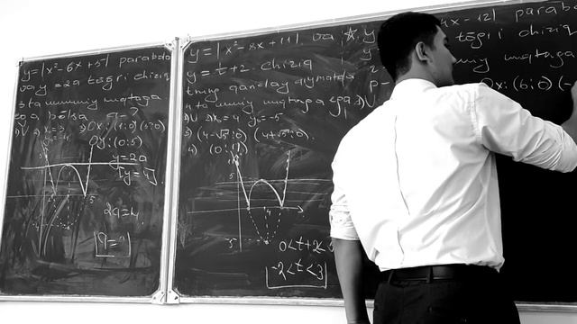 y=|x²-5x+6| parabola y=2a tog‘ti chiziq bilan 3 ta umumiy nuqtaga ega bolsa , a ni toping