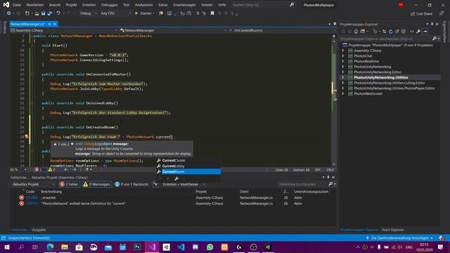 Unity | Multiplayer mit Photon Pun 2 #2 | German смотреть онлайн