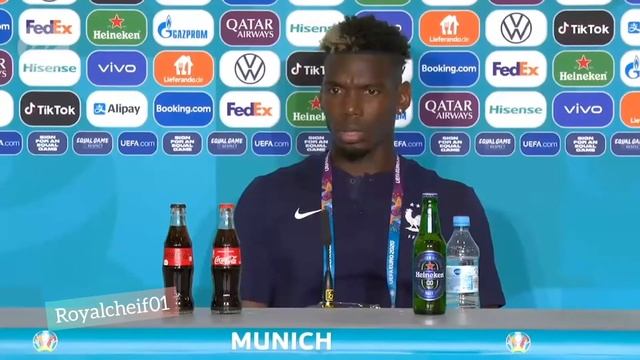 Ronaldo reaction on seeing coca cola in press conference euro cup | by royalcheif01 смотреть онлайн