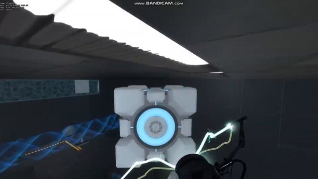 Portal 2 баг с лучом