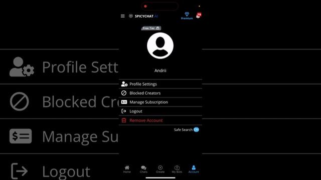 SpicyChat AI app - how to use смотреть онлайн