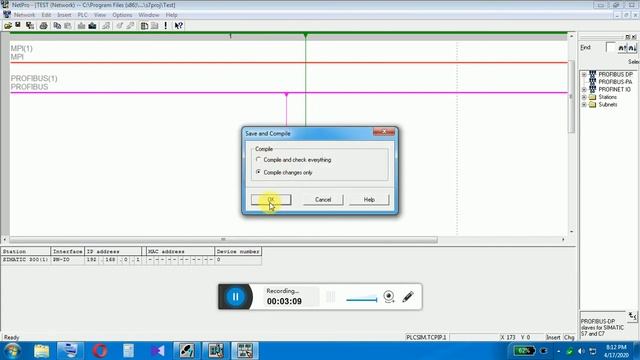 SIEMENS STEP7 CPU 317 2 PNDP HARDWARE CONFIGARATION