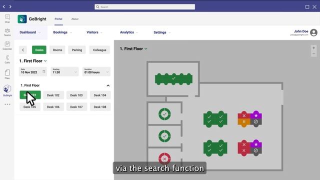 GoBright || Microsoft Teams Integration - Smart Office solutions смотреть онлайн