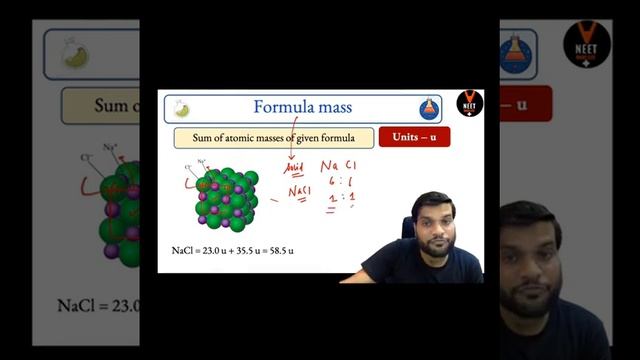 Formulla Of Mass