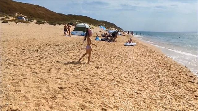 Отдых с детьми в Благовещенской станице. Бугазская коса и море лучшее на побережье. смотреть онлайн