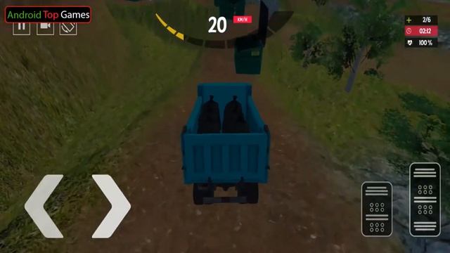 Euro Truck 2020 Driving Simulator - android gameplay - truck games смотреть онлайн