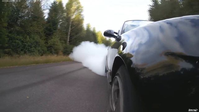 Bmw e36 Turbo Burnout M50B25 смотреть онлайн