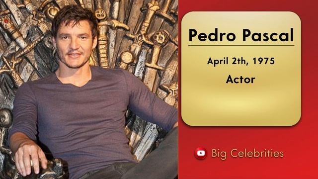 PEDRO PASCAL EVOLUTION 🌟 FROM 1975 TO 2023 😱