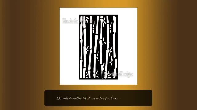 10 panels decorative dxf cdr cnc vectors for plasma laser router cut machine-Download смотреть онлайн