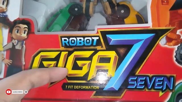 Unboxing Tobot Giga 7in1 смотреть онлайн