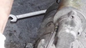 Лада Калина. Ремонт стартера(замена_стартера).