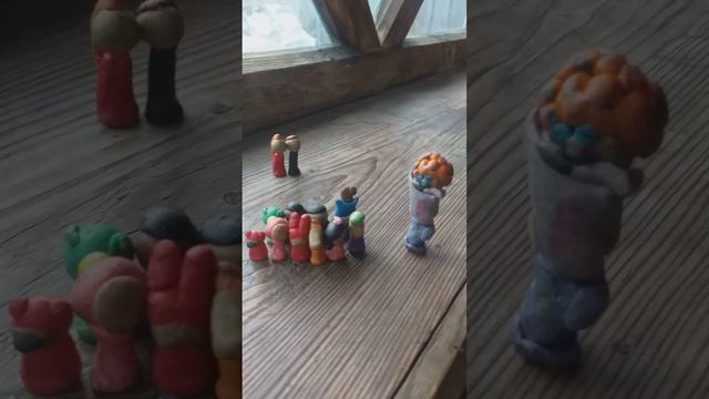 Samsam and Friends 1 rubber bands rubber balls song (Telugu🇮🇳) PAL смотреть онлайн