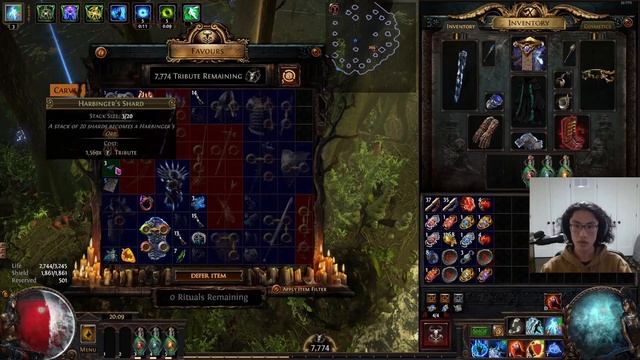 PoE 3.24 Power Siphon of the Archmage + Locus Mine Scion Mana Stacker смотреть онлайн