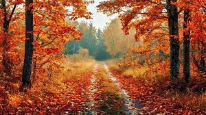 ПУШКИН.Осеннее утро.