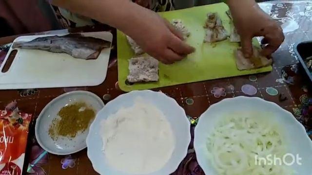 Шикарное блюдо из минтая. смотреть онлайн