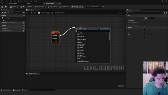 Unreal Engine 5 (UE 5.4) Sequencer Tutorial: Play Sequence with Blueprint (Keystroke) смотреть онлайн