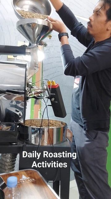Daily Roasting Activity. Batch by batch roasting Arabica Aceh Gayo Washed. смотреть онлайн