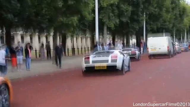 Novitec FF, Loud Lambo's and Black Ferrari Enzo! смотреть онлайн