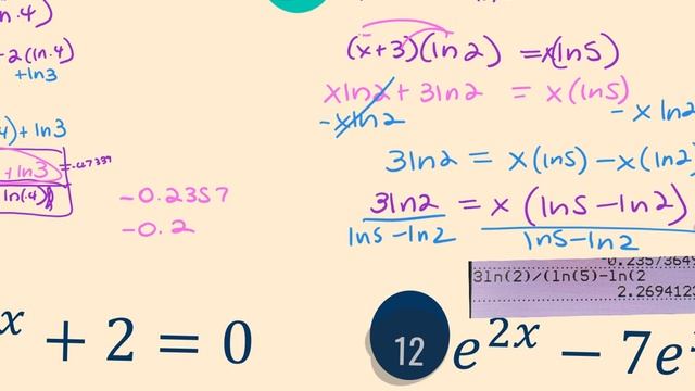 2.16_5.4 Solving Log & Exponential Equations (day 2)