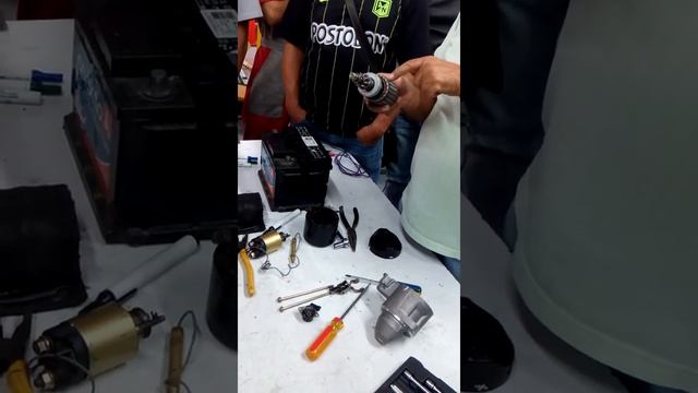 desarme y explicacion de un motor de arranque 2 parte смотреть онлайн