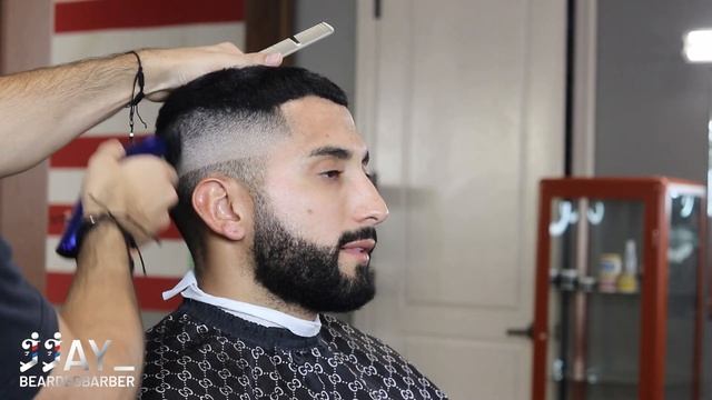 Barber Tutorial: Can He Grow Waves?? Gamma Ergo Clippers Fade Technique! смотреть онлайн